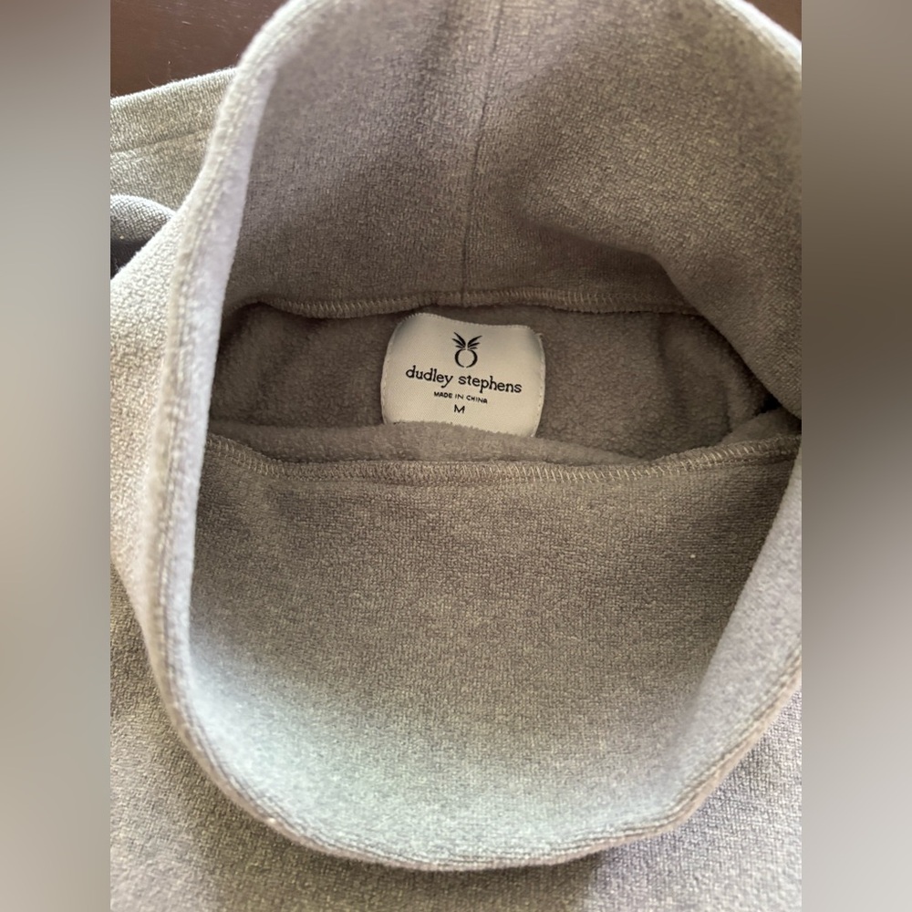Dudley Stephens Soft Gray Fleece Pullover